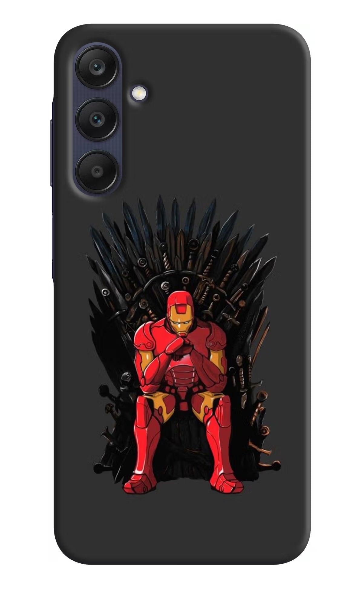 Ironman Throne Samsung A25 5G Hard Case Back Cover by Casekaro