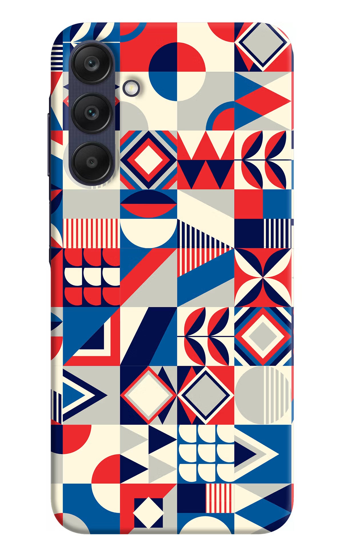 Colorful Pattern Samsung A25 5G Hard Case Back Cover by Casekaro