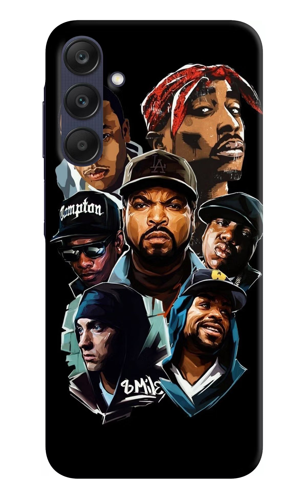 Rappers Samsung A25 5G Hard Case Back Cover by Casekaro