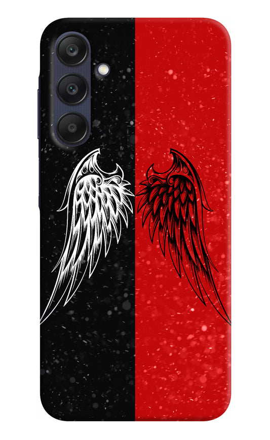 Wings Samsung A25 5G Hard Case Back Cover by Casekaro