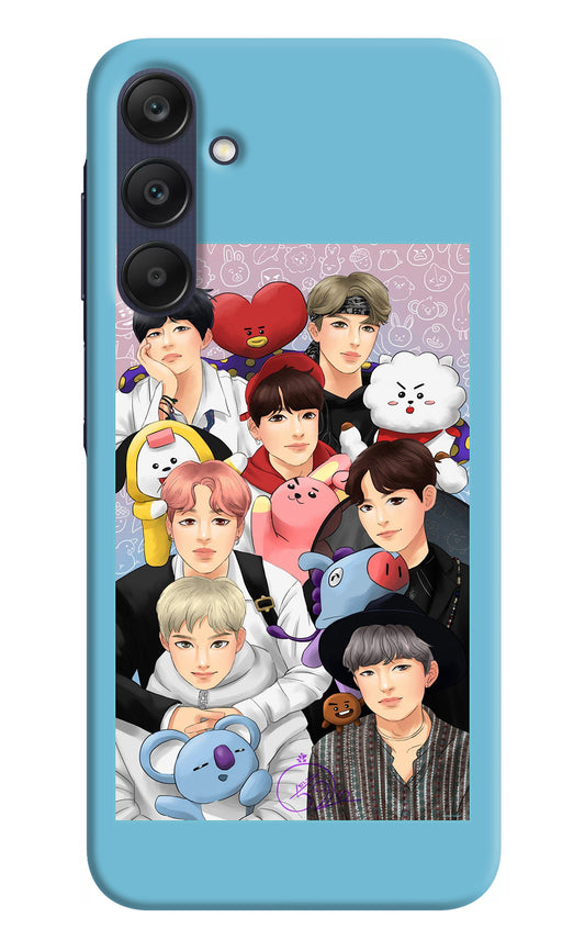 BTS with animals Samsung A25 5G Back Cover