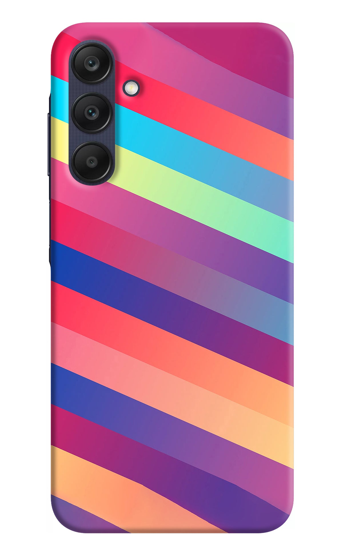 Stripes color Samsung A25 5G Back Cover