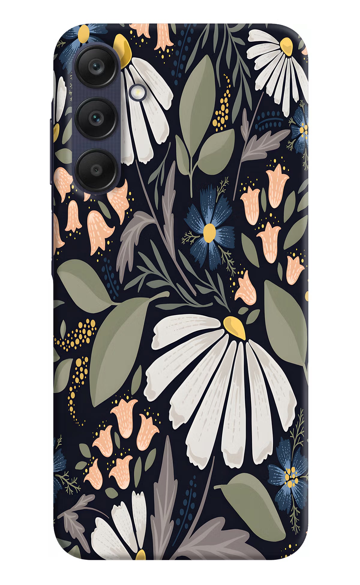 Flowers Art Samsung A25 5G Hard Case Back Cover by Casekaro