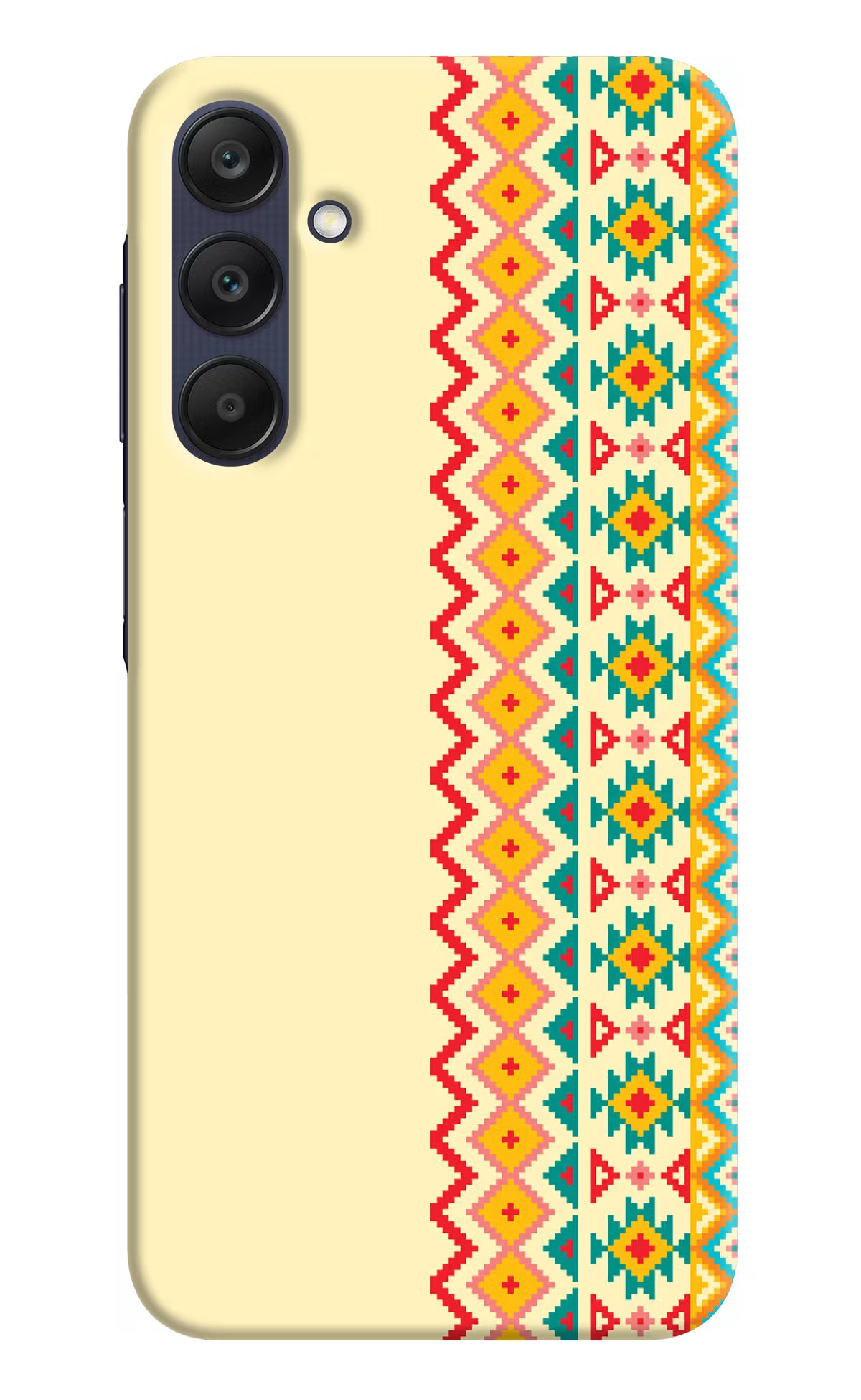 Ethnic Seamless Samsung A25 5G Hard Case Back Cover by Casekaro