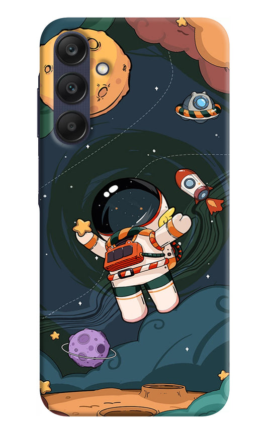 Cartoon Astronaut Samsung A25 5G Back Cover