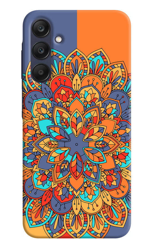 Color Mandala Samsung A25 5G Hard Case Back Cover by Casekaro