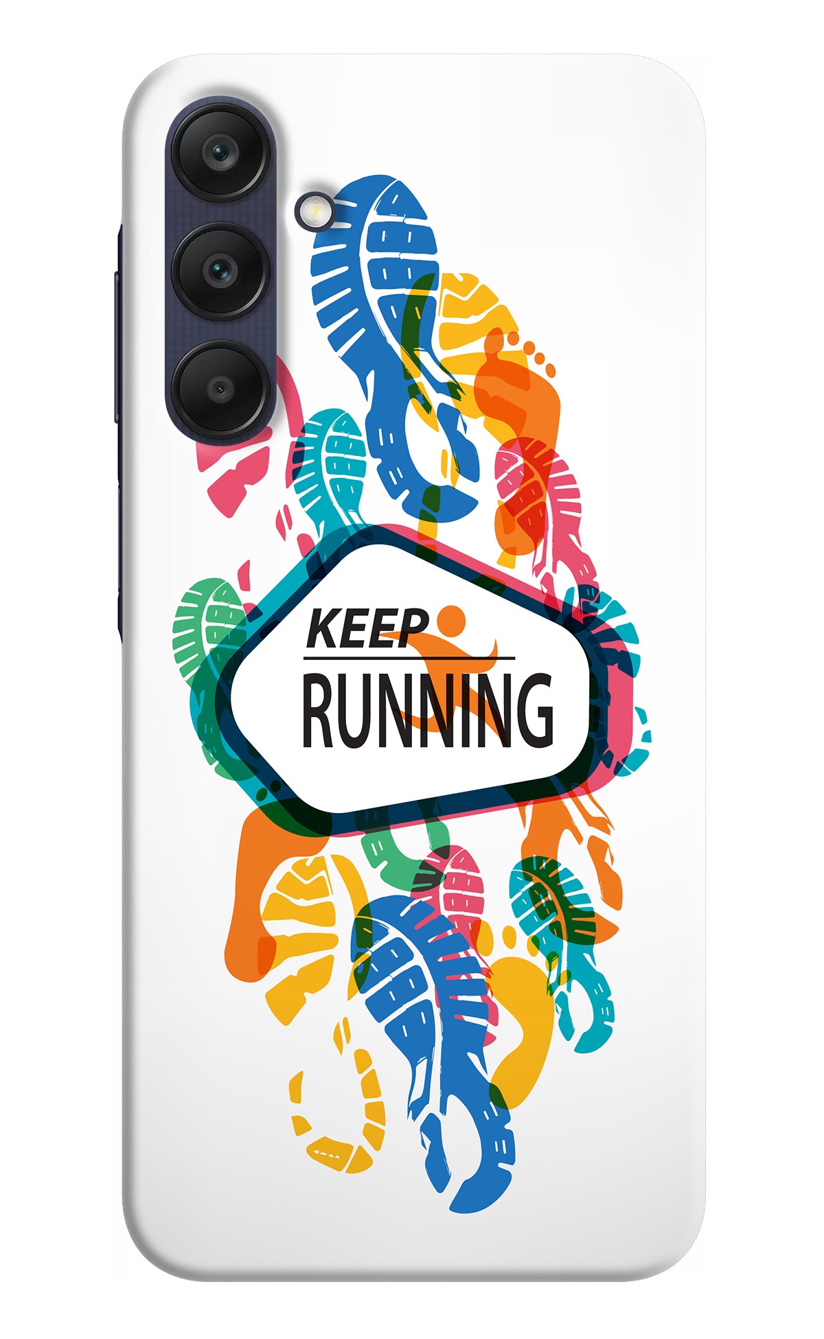 Keep Running Samsung A25 5G Back Cover