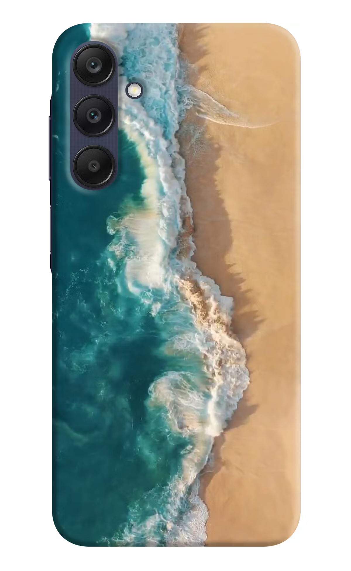 Ocean Beach Samsung A25 5G Hard Case Back Cover by Casekaro