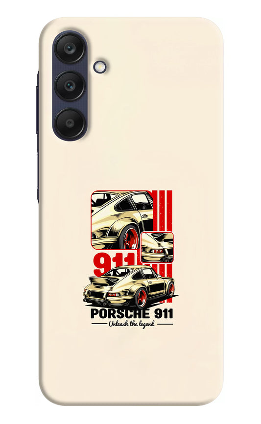 Classic Porsche 911 Samsung A25 5G Hard Case Back Cover by Casekaro