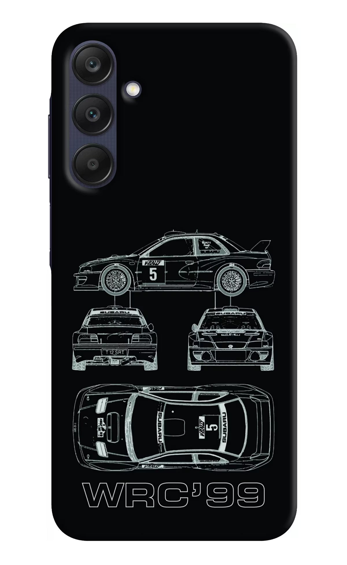 WRC'99 Samsung A25 5G Hard Case Back Cover by Casekaro