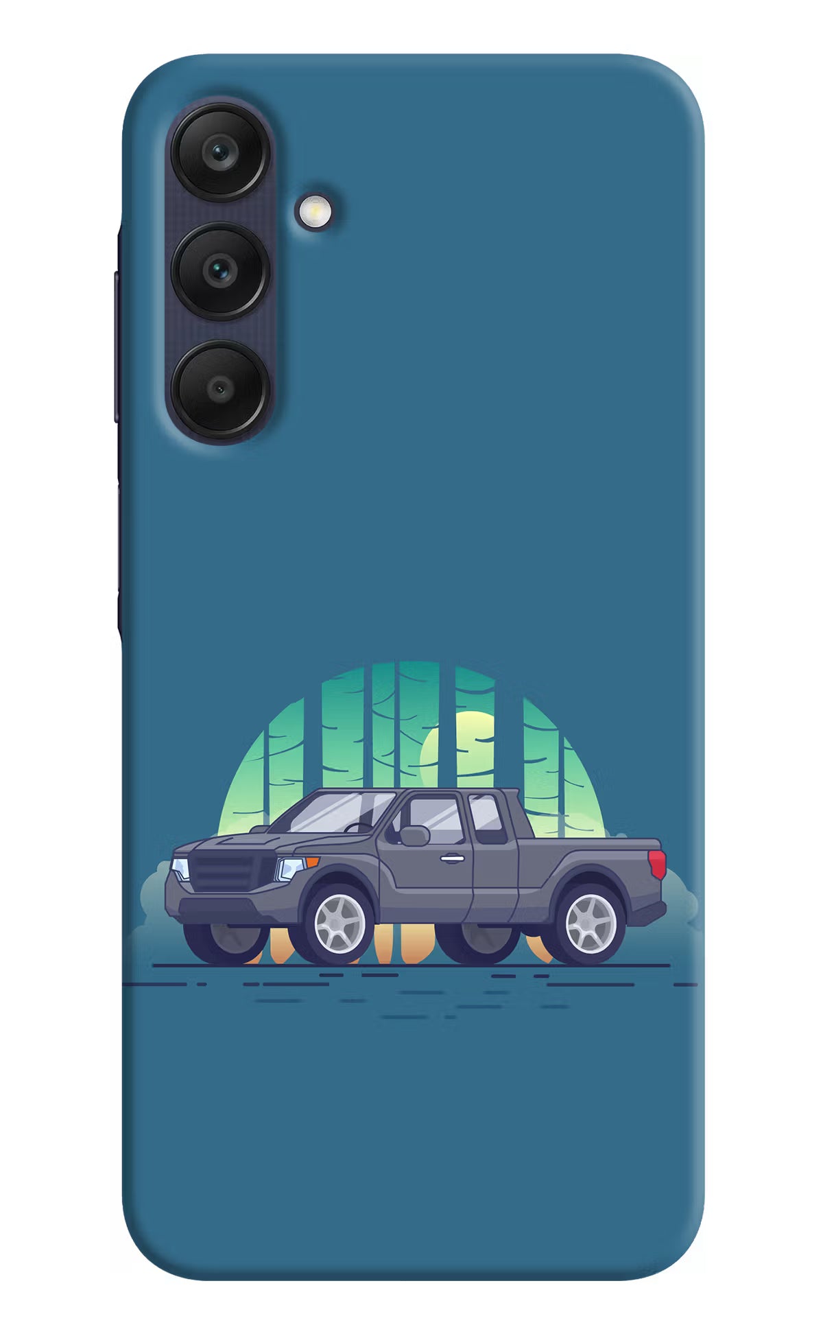 Retro Garage Vibe Samsung A25 5G Hard Case Back Cover by Casekaro