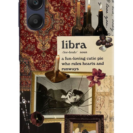 Libra Zodiac Samsung A25 5G Hard Case Back Cover by Casekaro