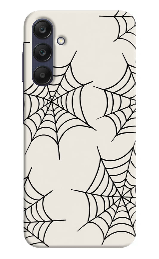 Spider Web Samsung A25 5G Hard Case Back Cover by Casekaro