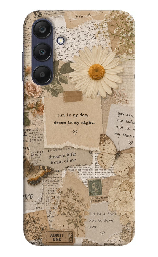Vintage case Samsung A25 5G Hard Case Back Cover by Casekaro