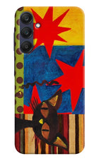 Pop Cat Samsung A25 5G Back Cover