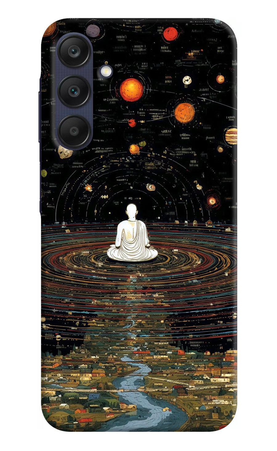 Space Monk Samsung A25 5G Back Cover, Hard case