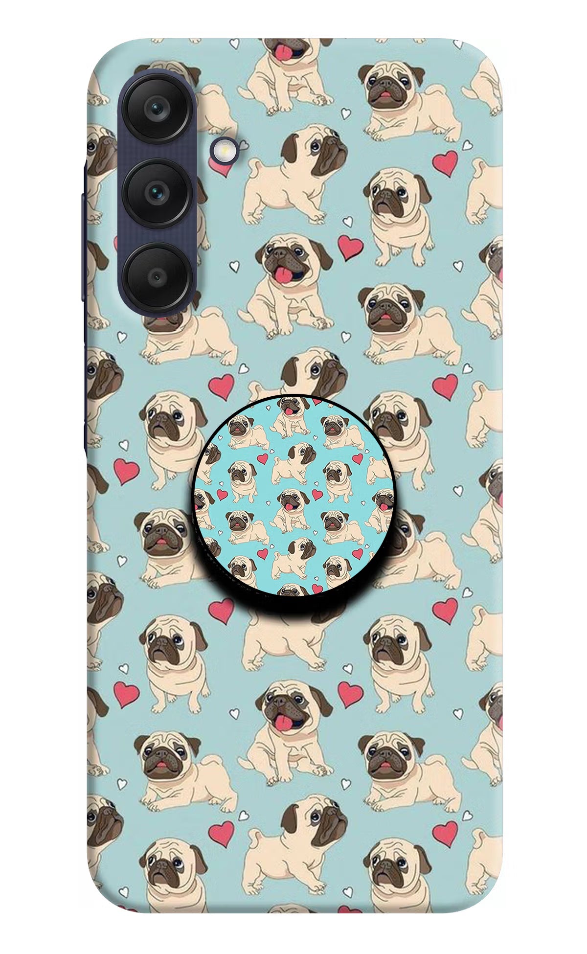 Pug Dog Samsung A25 5G Pop Case by Casekaro