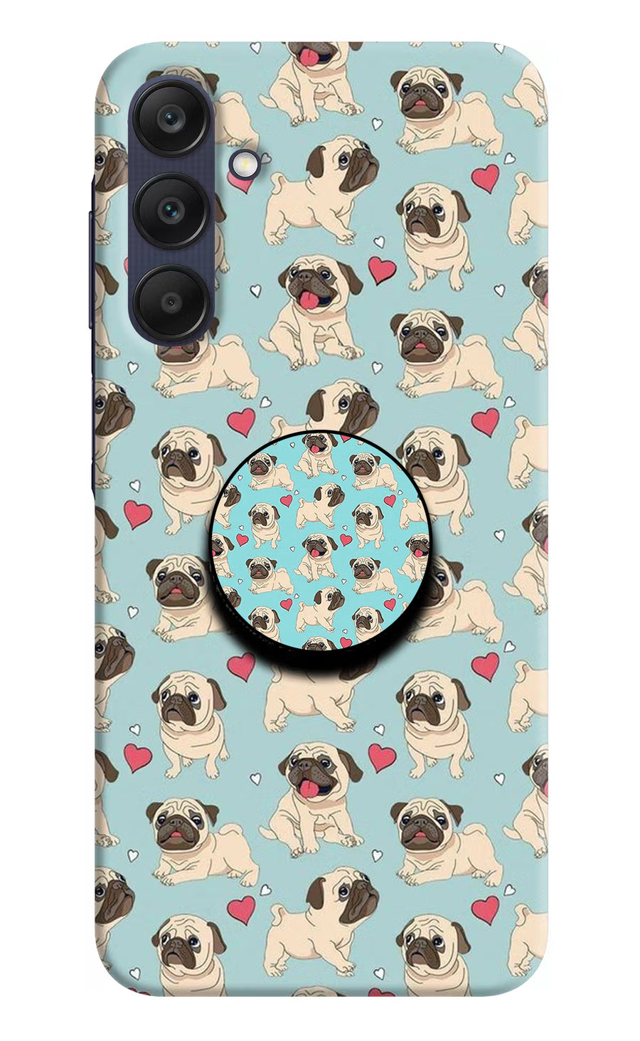 Pug Dog Samsung A25 5G Pop Case, Hard case