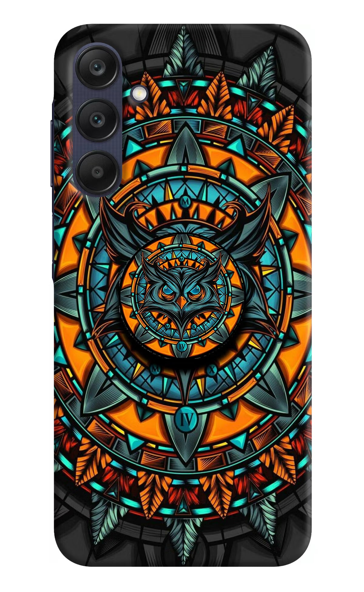 Angry Owl Samsung A25 5G Pop Case by Casekaro