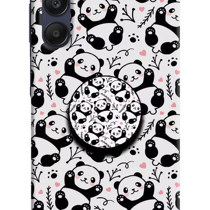 Cute Panda Samsung A25 5G Pop Case by Casekaro