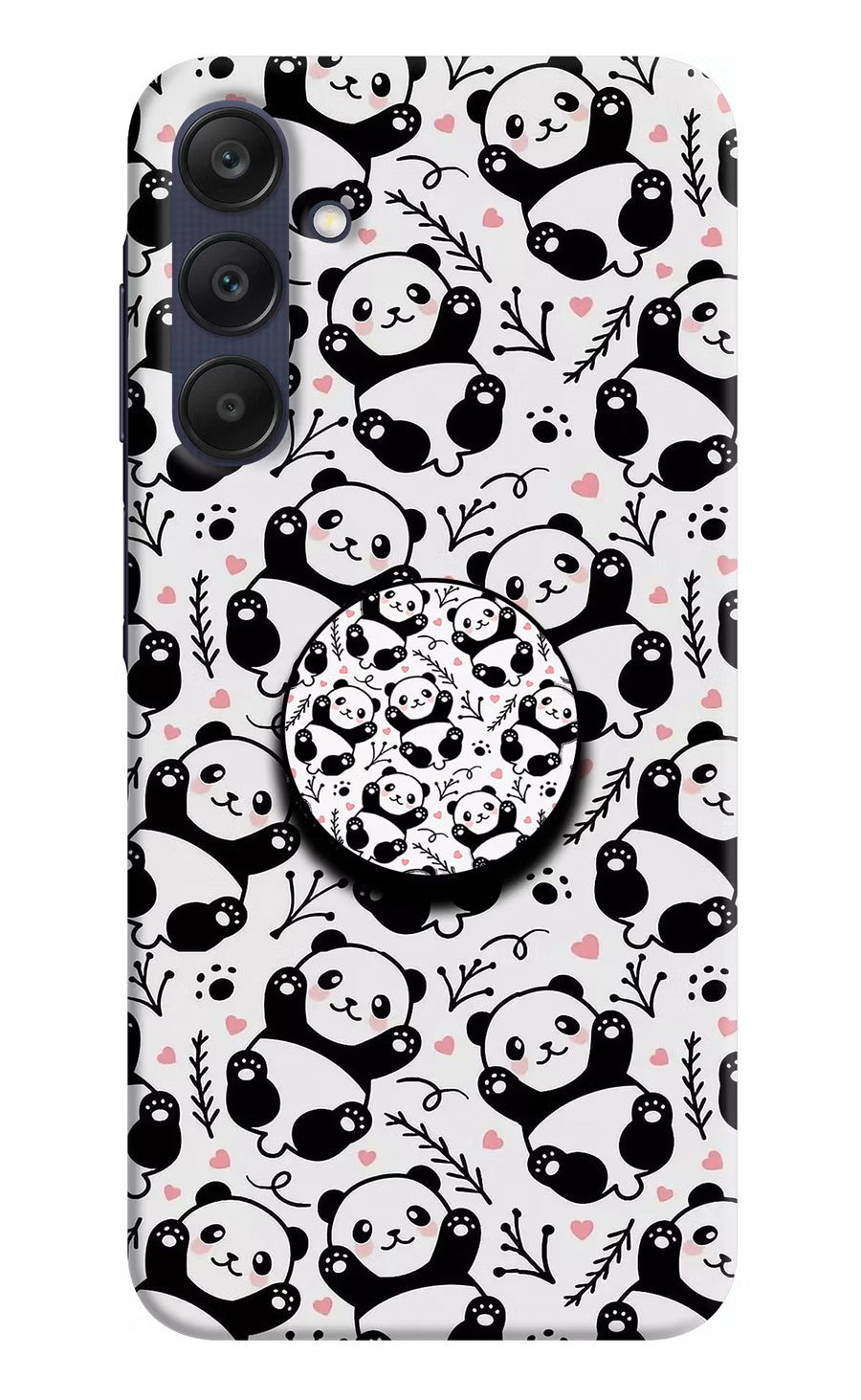 Cute Panda Samsung A25 5G Pop Case, Hard case