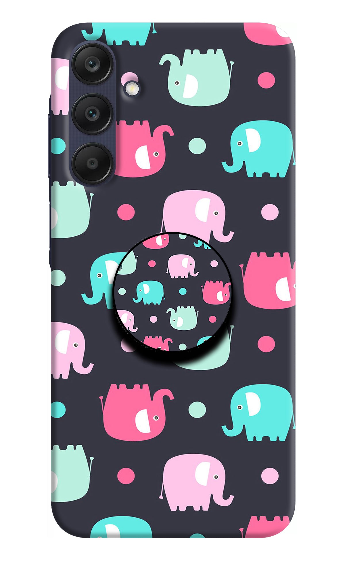Baby Elephants Samsung A25 5G Pop Case