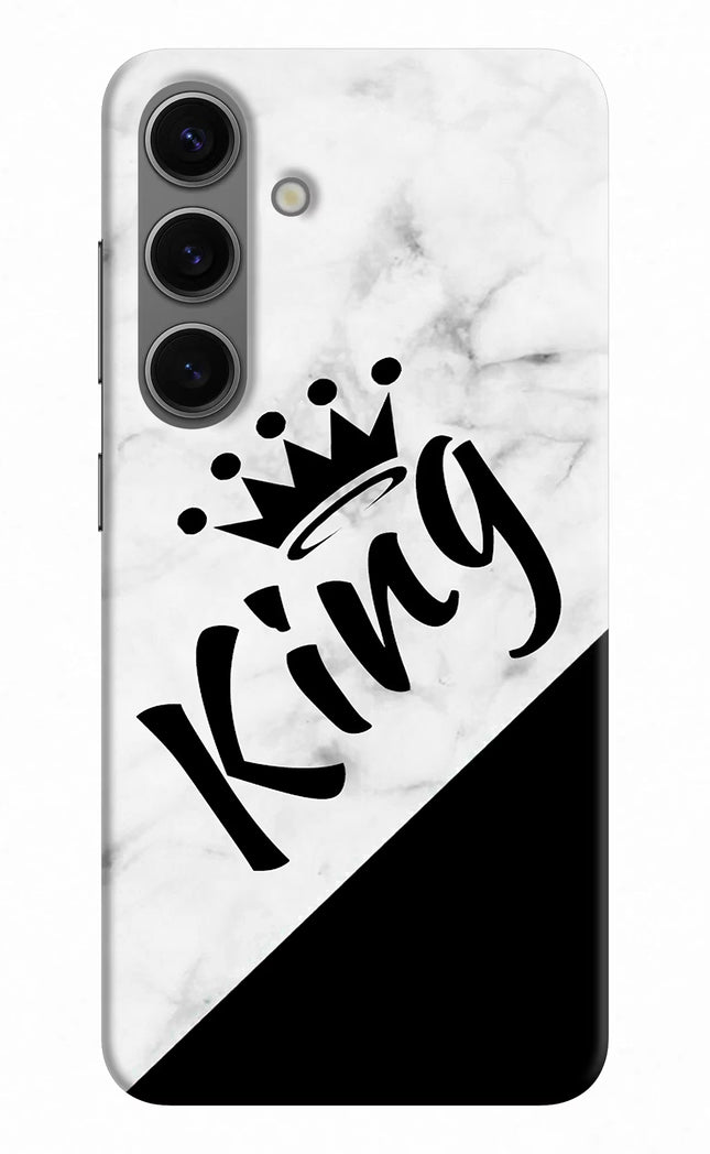 King Samsung S24 Hard Case Back Cover by Casekaro