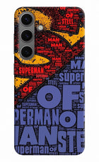 Superman Samsung S24 Hard Case Back Cover by Casekaro