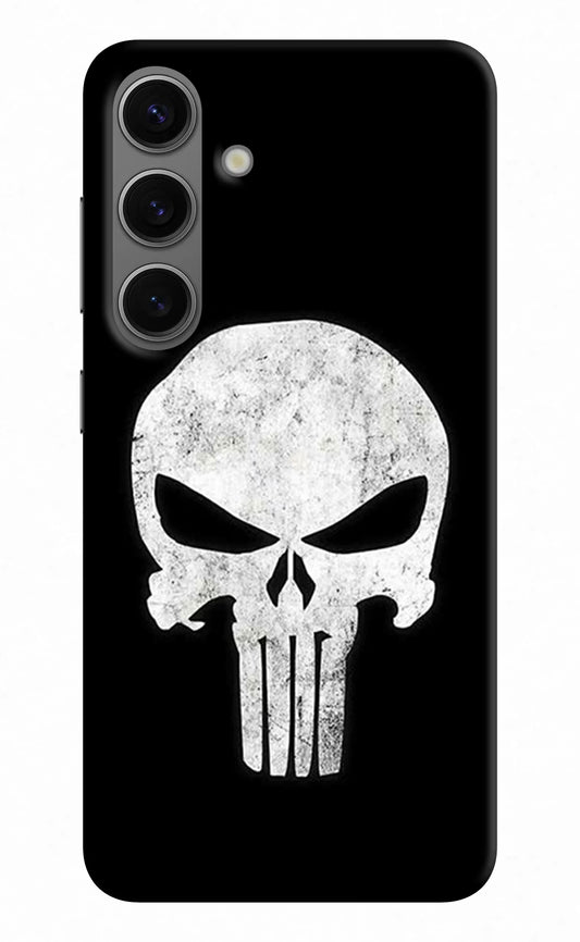 Punisher Skull Samsung S24 Hard Case Back Cover by Casekaro