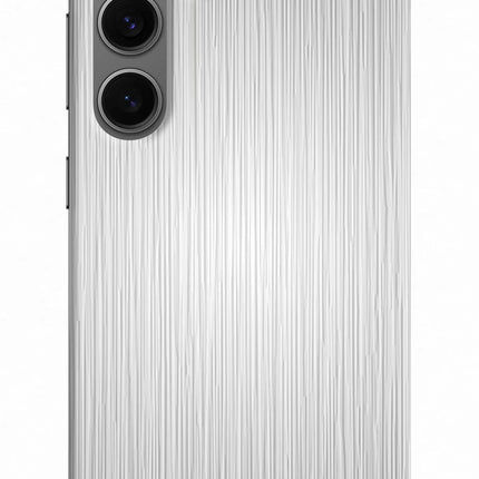 Wooden Grey Texture Samsung S24 Hard Case Back Cover by Casekaro