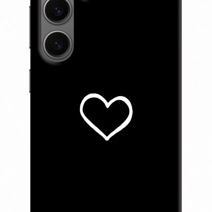 Heart Samsung S24 Hard Case Back Cover by Casekaro