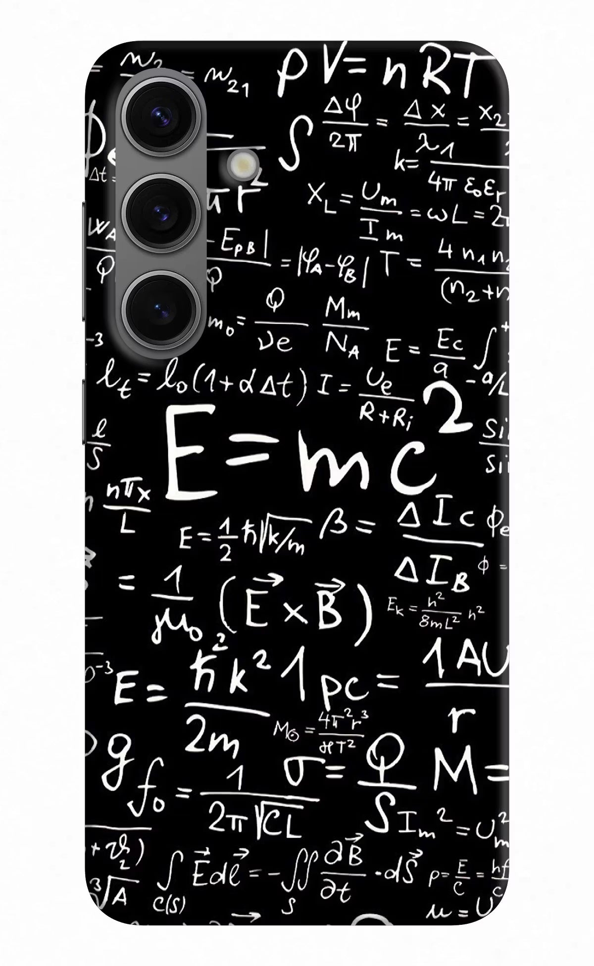 Physics Formula Samsung S24 Hard Case Back Cover by Casekaro