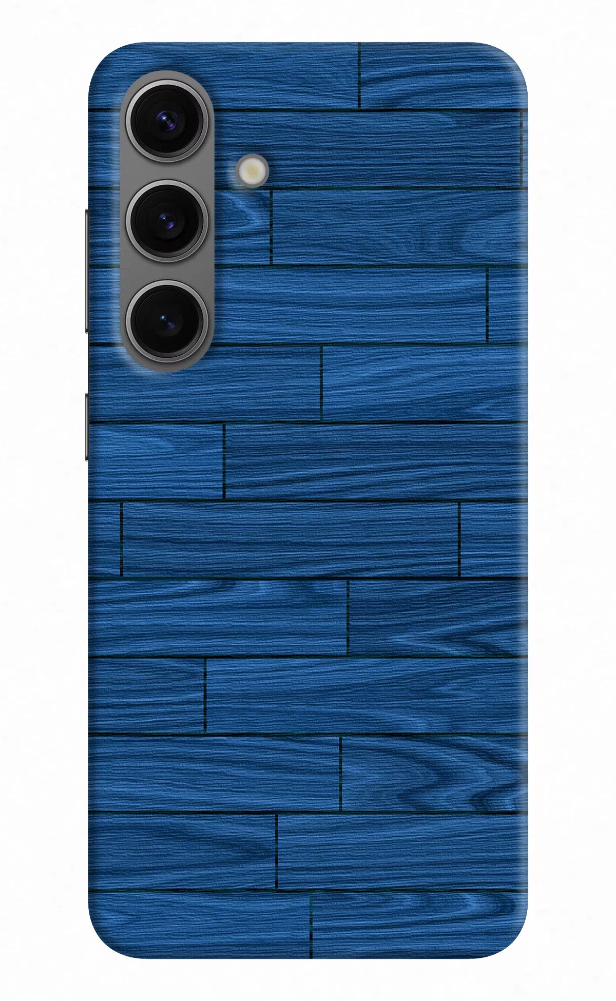 Wooden Texture Samsung S24 Hard Case Back Cover by Casekaro