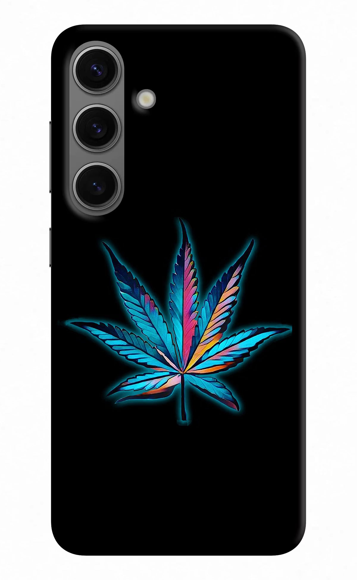 Weed Samsung S24 Hard Case Back Cover by Casekaro