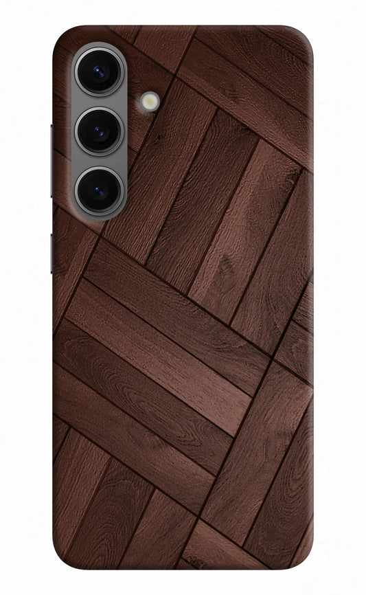 Wooden Texture Design Samsung S24 Hard Case Back Cover by Casekaro