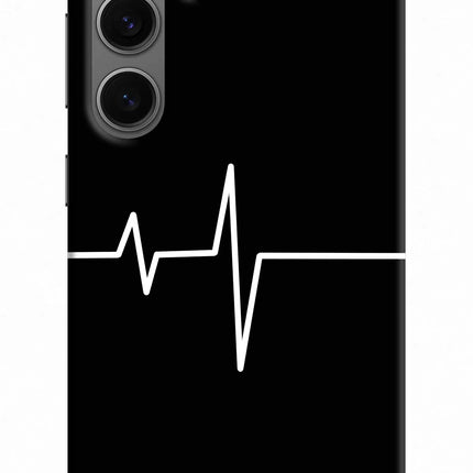 Heart Beats Samsung S24 Hard Case Back Cover by Casekaro