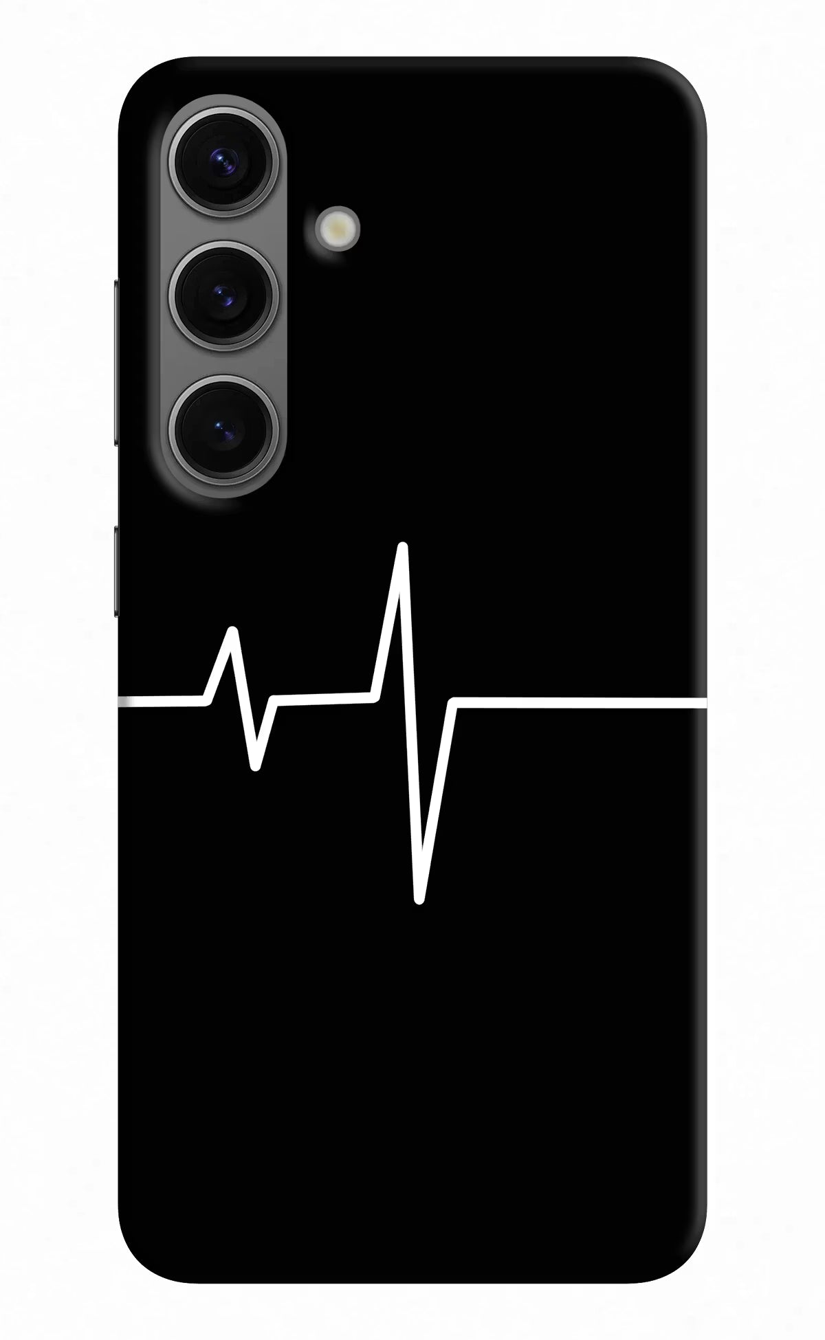 Heart Beats Samsung S24 Hard Case Back Cover by Casekaro