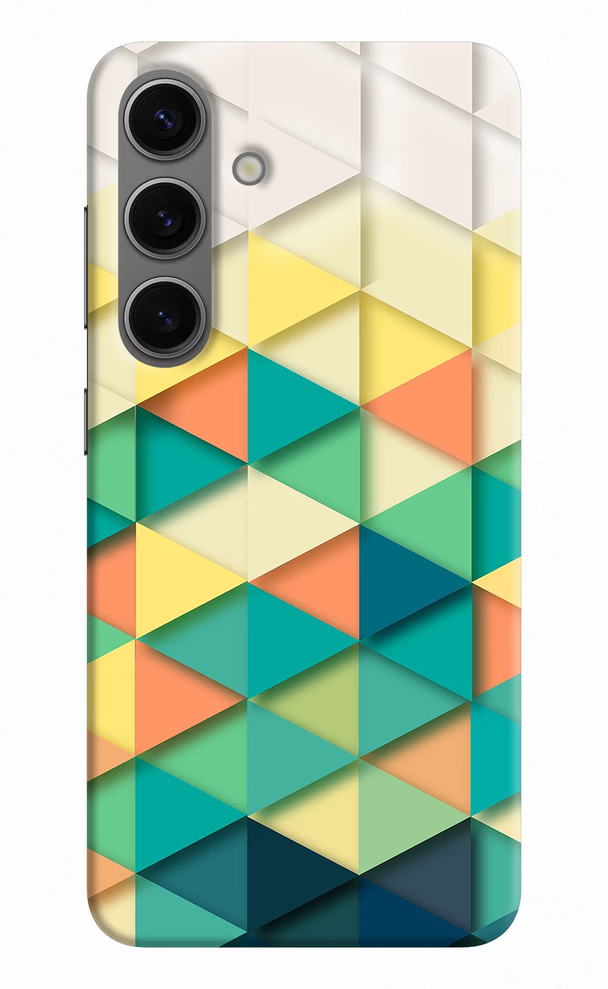 Abstract Samsung S24 Hard Case Back Cover by Casekaro