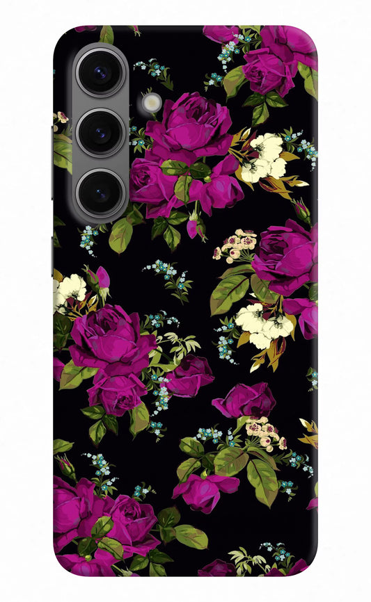 Flowers Samsung S24 Hard Case Back Cover by Casekaro