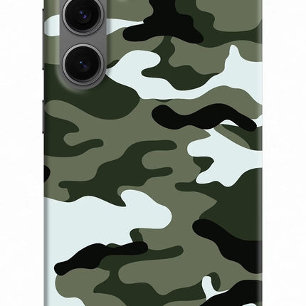 Camouflage Samsung S24 Hard Case Back Cover by Casekaro