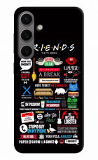 FRIENDS Samsung S24 Hard Case Back Cover by Casekaro
