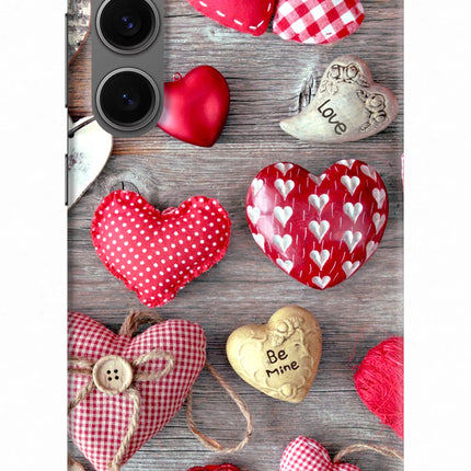Love Wallpaper Samsung S24 Hard Case Back Cover by Casekaro