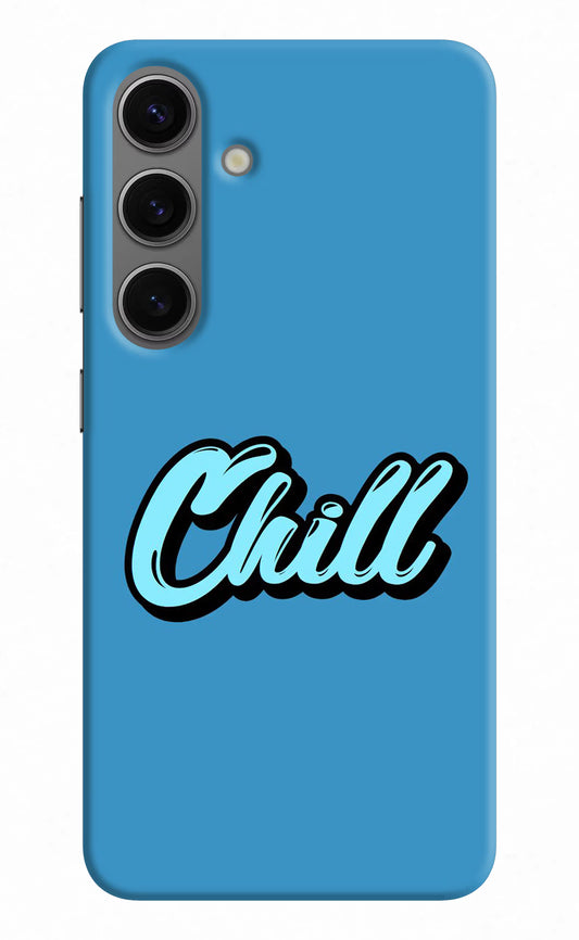Chill Samsung S24 Hard Case Back Cover by Casekaro