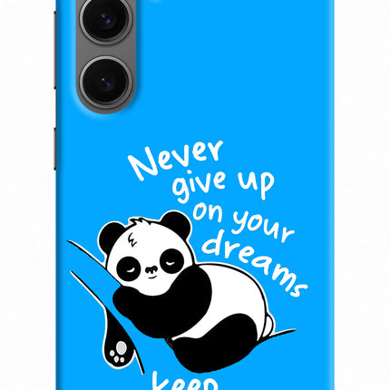 Keep Sleeping Samsung S24 Hard Case Back Cover by Casekaro