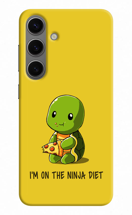 I'm on Ninja Diet Samsung S24 Hard Case Back Cover by Casekaro