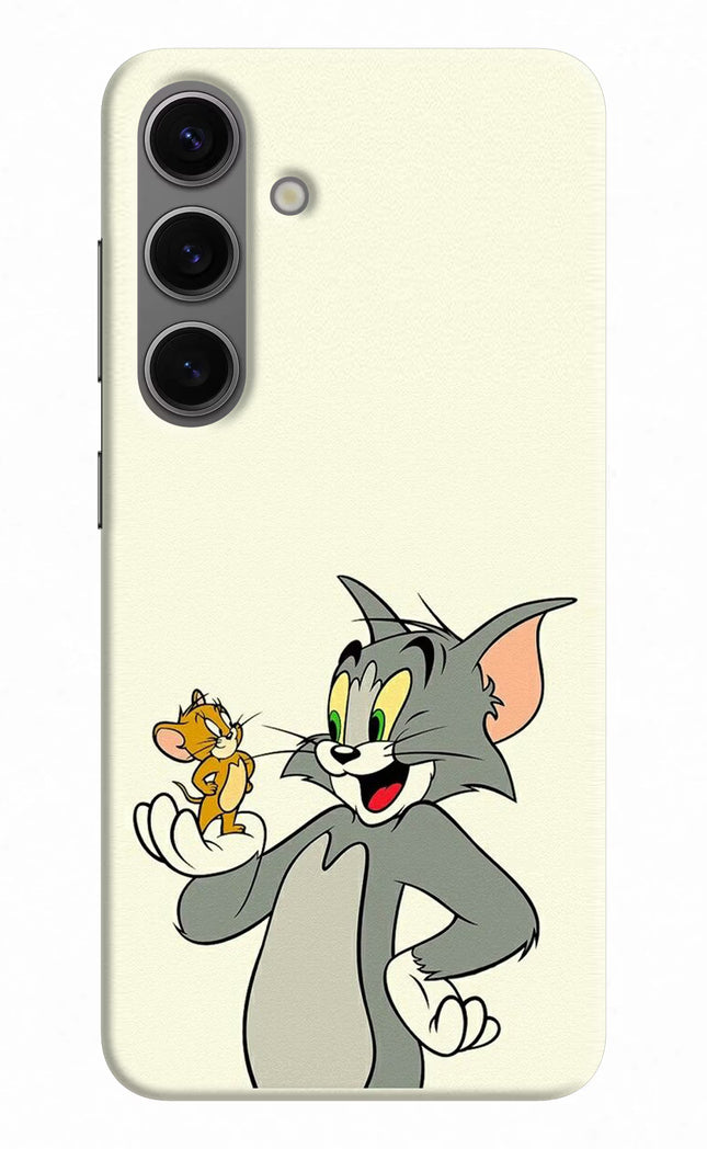 Tom & Jerry Samsung S24 Hard Case Back Cover by Casekaro