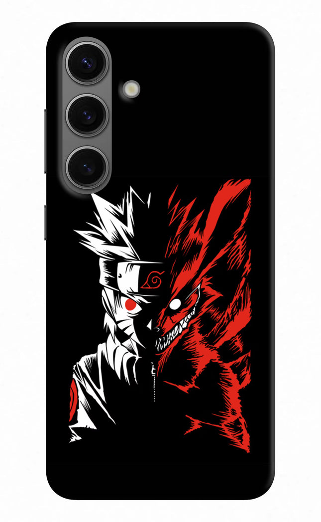 Naruto Two Face Samsung S24 Hard Case Back Cover by Casekaro