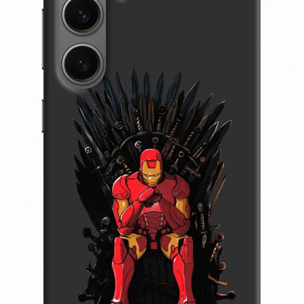 Ironman Throne Samsung S24 Hard Case Back Cover by Casekaro