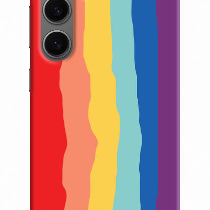 Rainbow Samsung S24 Hard Case Back Cover by Casekaro