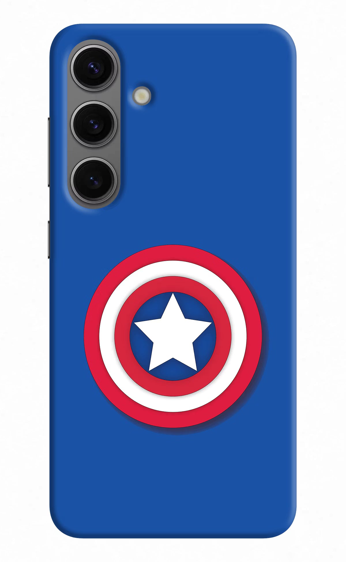 Shield Samsung S24 Hard Case Back Cover by Casekaro